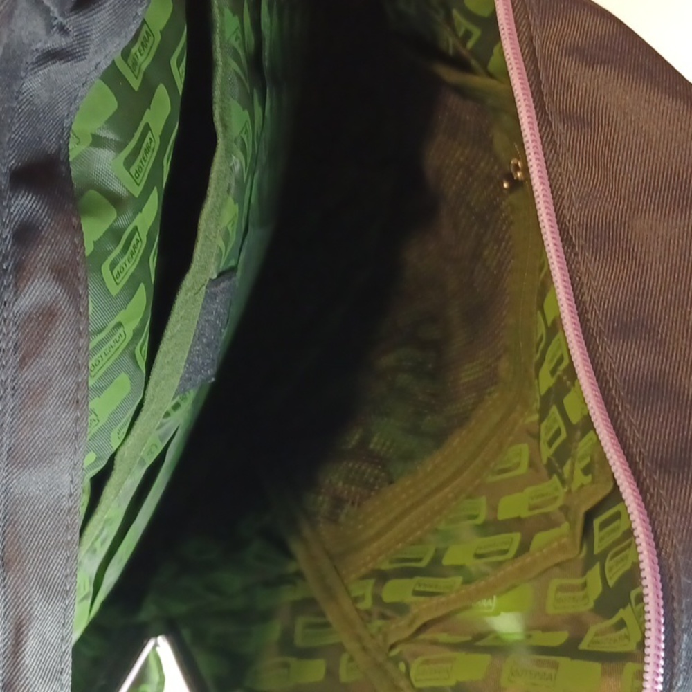 doTERRA Backpack Gray Green Pink Lots of Pockets - Picture 10 of 12